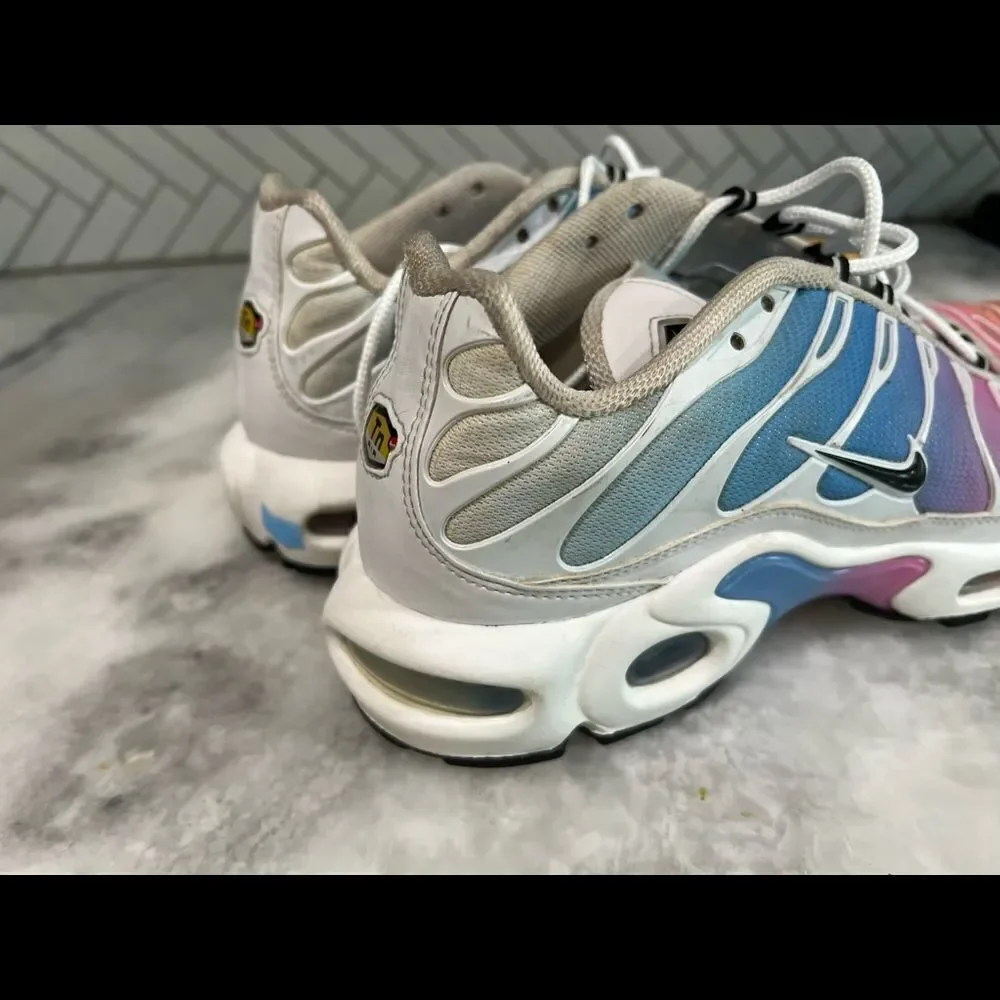 Nike Women’s Air Max Plus TN Popsicle/White Running Shoes 605112-115 size 9